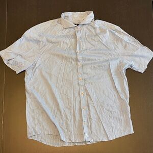 Johnnie-O Top Shelf Stinson Cotton Blend Men’s XL Short Sleeve Button Down Shirt